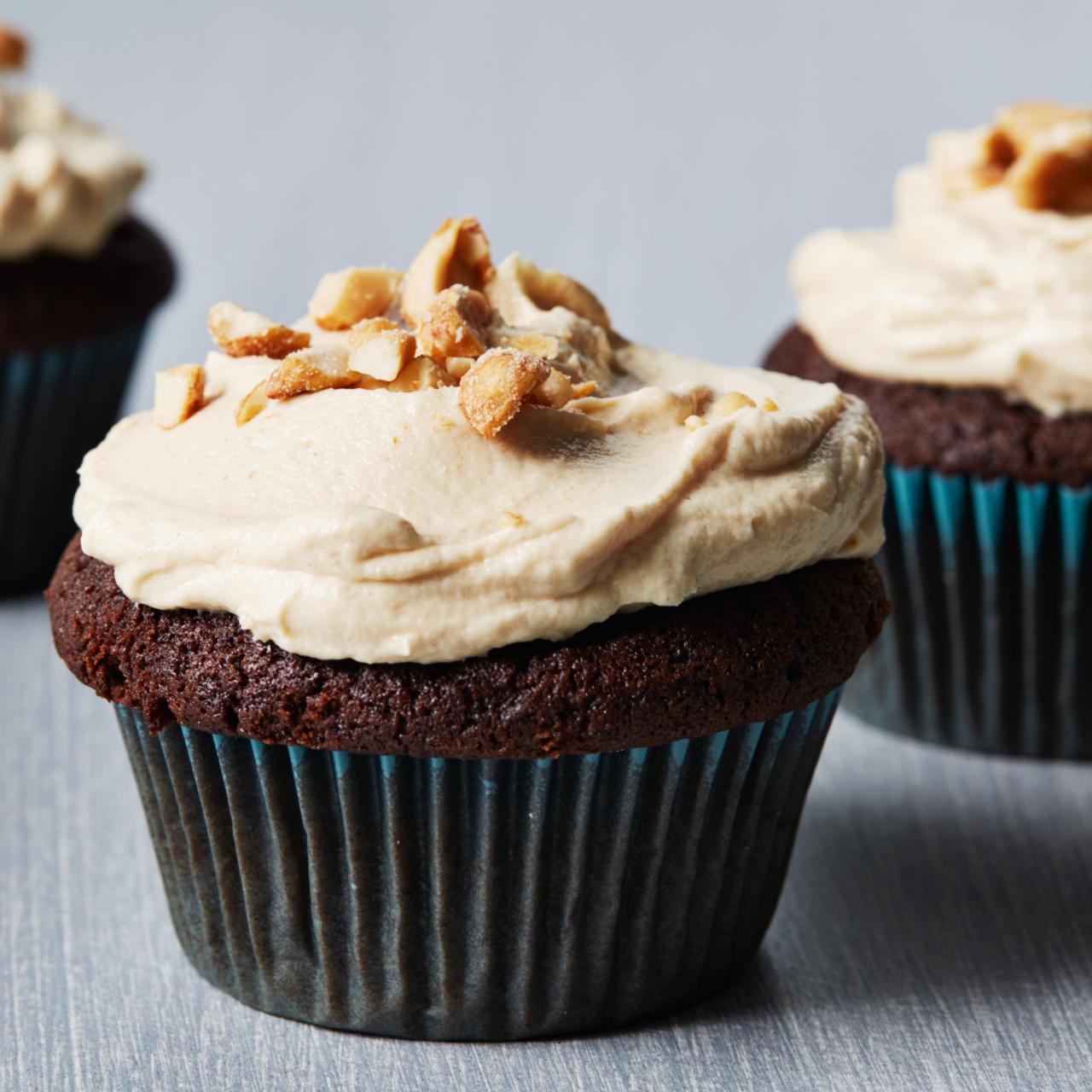 Chocolate-Glazed Brownie Cupcakes Recipe | Food Network Kitchen | Food  Network