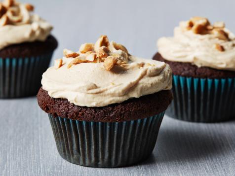 Chocolate Peanut Butter Brownie Cupcakes