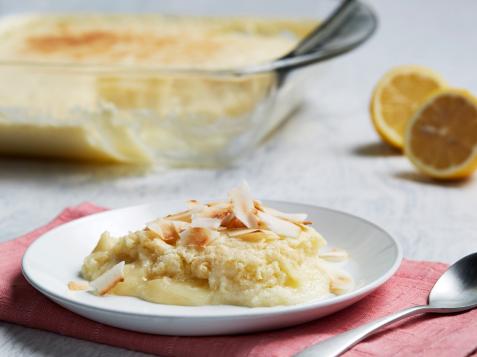 Coconut-Lemon Pudding Cake