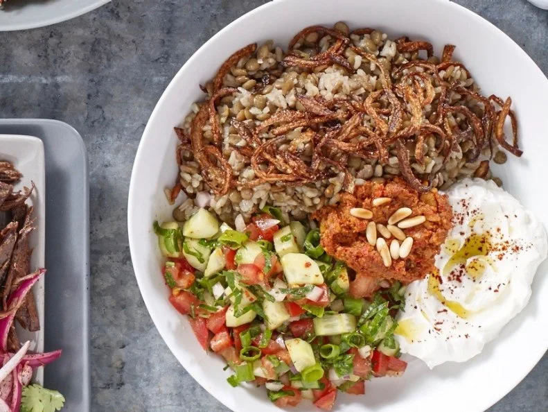 Get a taste of Eastern Mediterranean street food at Anoush’ella. The restaurant’s name translates to “may it be sweet,” which is not about sugar, but rather a nod to the contentment of serving those who enjoy your food. Many of the dishes at this Armenian-Lebanese spot start with m’anoush, a flatbread which is made to order on a traditional convex griddle. The bread is then either filled with different ingredients or simply topped with them. A standout is the anoush’ella kofta, which comes stuffed with hummus, grilled spiced lamb and beef, mint, pomegranate, a sumac, onion and parsley mix, and slicked with tahini and zhuk sauces. It’s a flavorful bargain at $9.55. Even weekend brunch is a deal, with every item except the mezze for two clocking in at $9.75 or less.