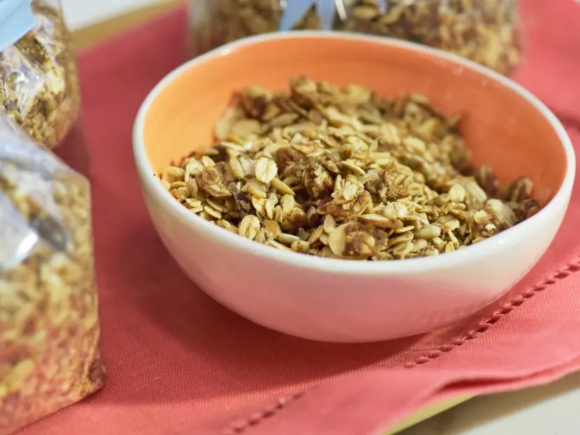Katie Lee makes DIY Dark Chocolate Granola, as seen on The Kitchen, Season 17.