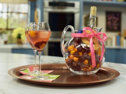 Geoffrey Zakarian makes Rosé Sangria Gift Kit, as seen on The Kitchen, Season 17.