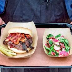 Chef Evan LeRoy and manager Sawyer Lewis have brought fine-dining trends like nose-to-tail, stem-to-root cooking and seasonal and locally sourced ingredients to the food truck realm, making their truck a canâ  t-miss stop for any barbecue lover visiting Austin. The rotating selection may include brisket, burgers or pulled pork as well as featuring alternative cuts like beef cheeks, porchetta, clod, lamb neck and more, all sourced from Texas ranches. LeRoy, the founding pitmaster and former executive chef of Freedmenâ  s, also serves up imaginative entrees like BBQ fried rice and mac-and-cheese-stuffed quail.