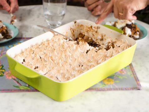 Chocolate and Butterscotch Bread Pudding