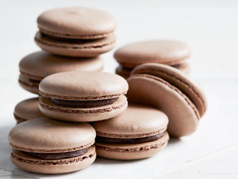 Chocolate-Hazelnut Macarons