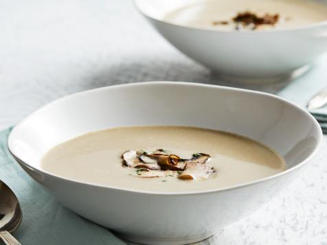 Creamy Two-Mushroom Soup