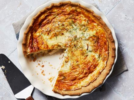 Spicy Chicken and Onion Quiche Recipe | Food Network Kitchen | Food Network