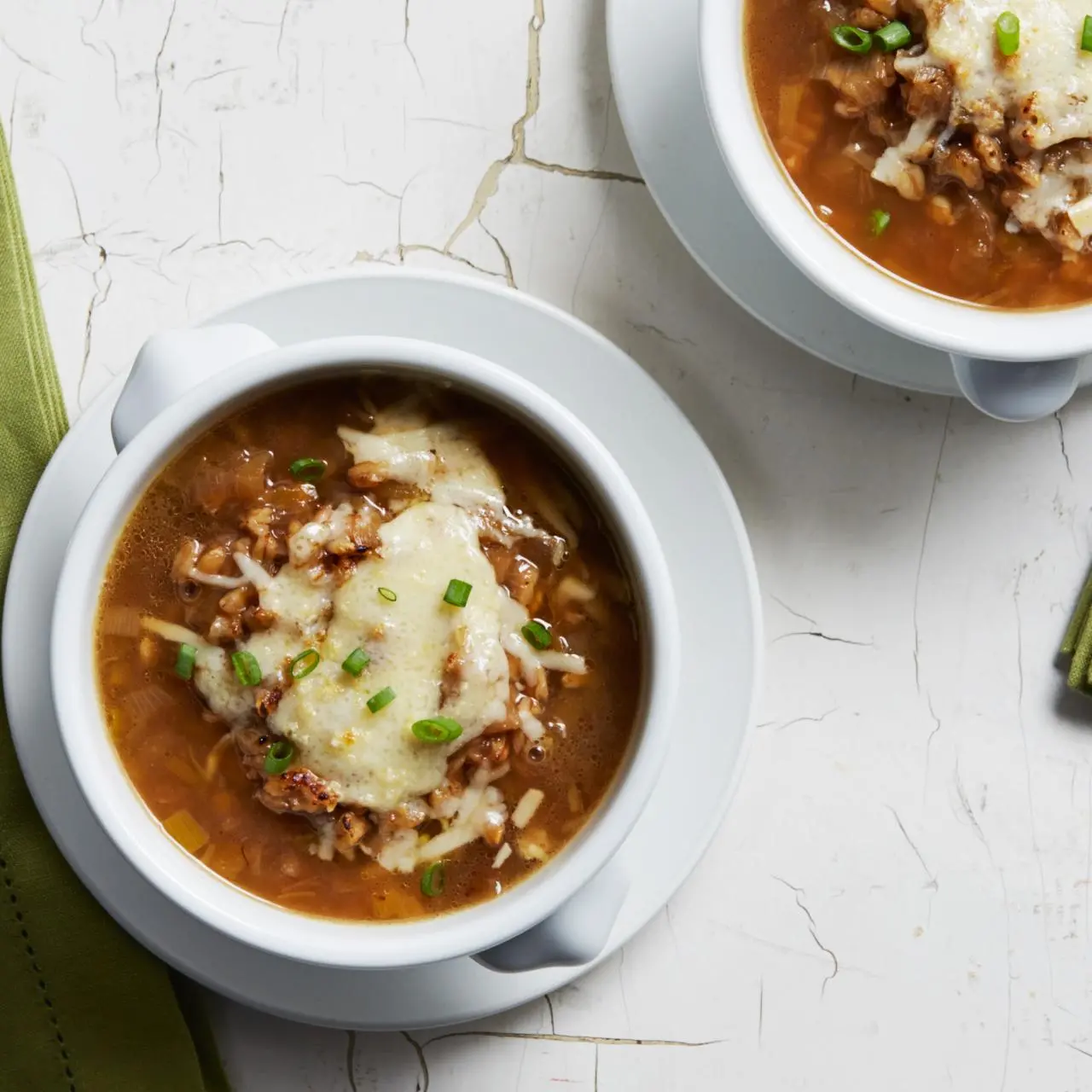 Onion ls magazine  Three-Onion Farro Soup Recipe | Food Network Kitchen | Food Network