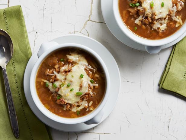 Three-Onion Farro Soup Recipe | Food Network Kitchen | Food Network