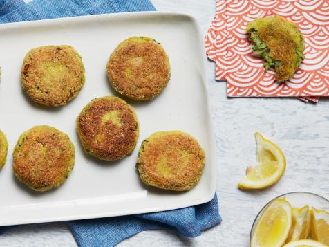 Zucchini and White Bean Fritters