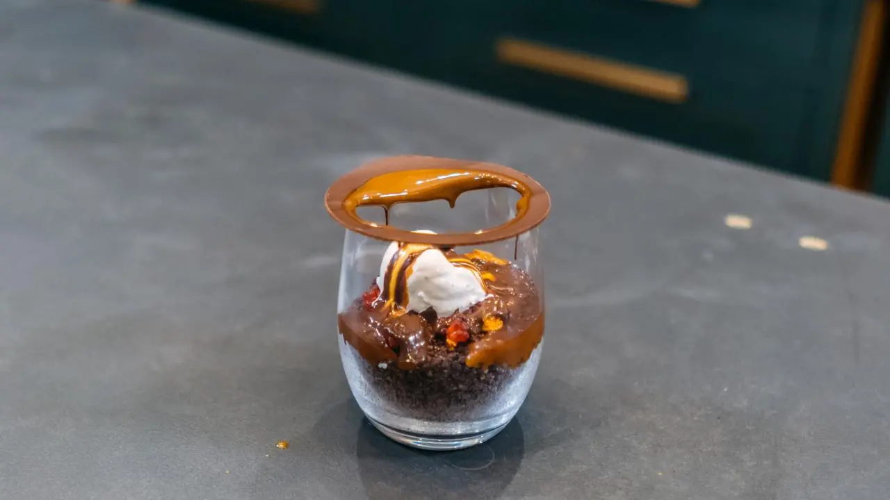 Melting Chocolate Dessert