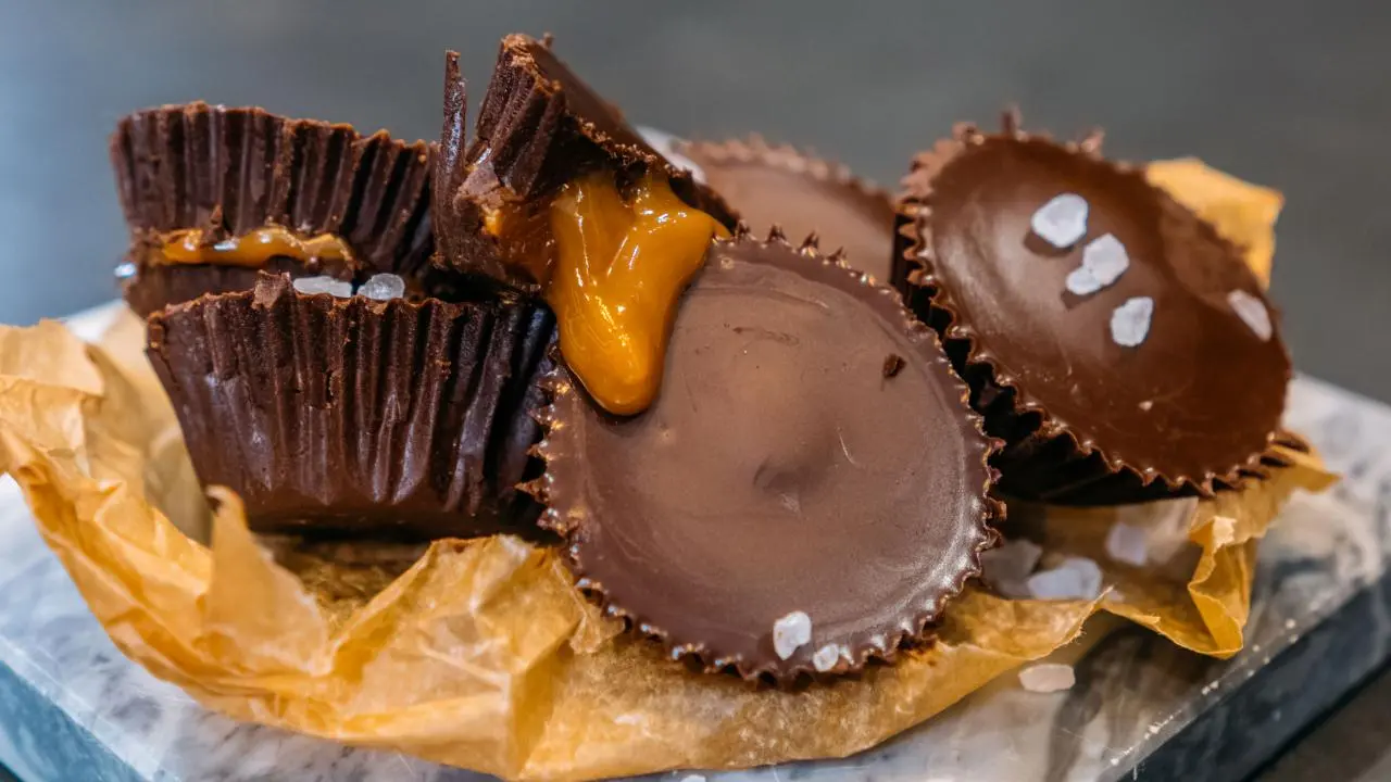 Salted Caramel Peanut Butter Cups