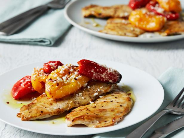 Chicken with Baby Bell Peppers image