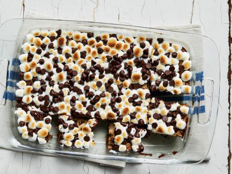 Chocolate Chip Marshmallow Cookie Bars