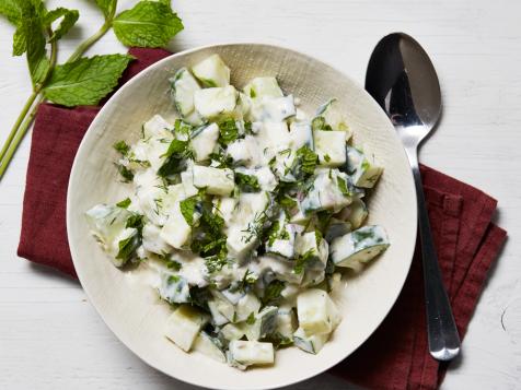 Creamy Dilled Cucumber Salad