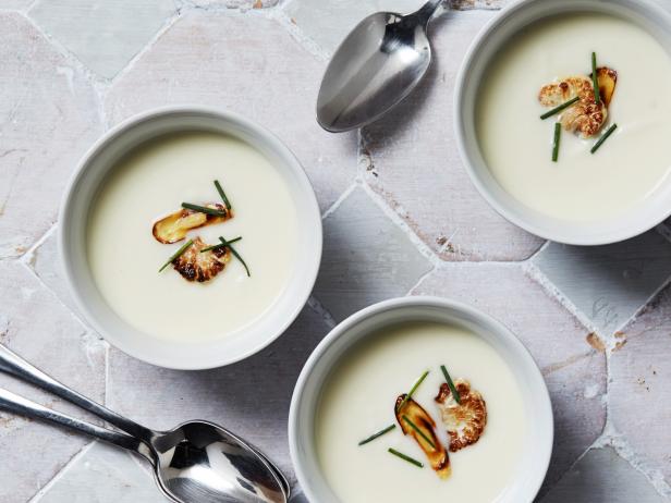 Creamy Parsnip And Cauliflower Soup Recipe Food Network Kitchen Food Network