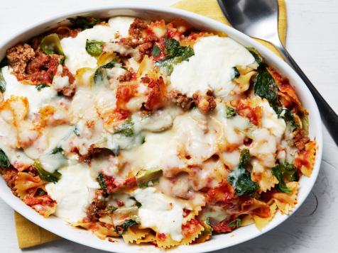 Creamy Sausage and Escarole Baked Pasta