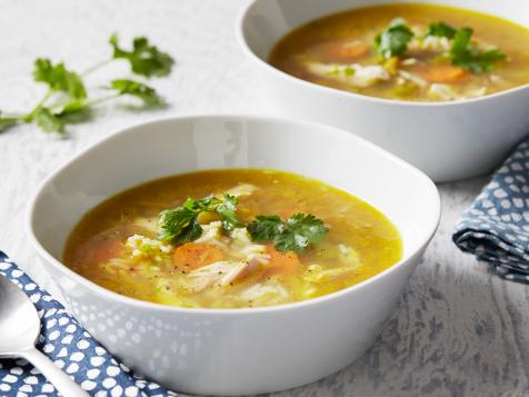 Curried Chicken and Rice Soup