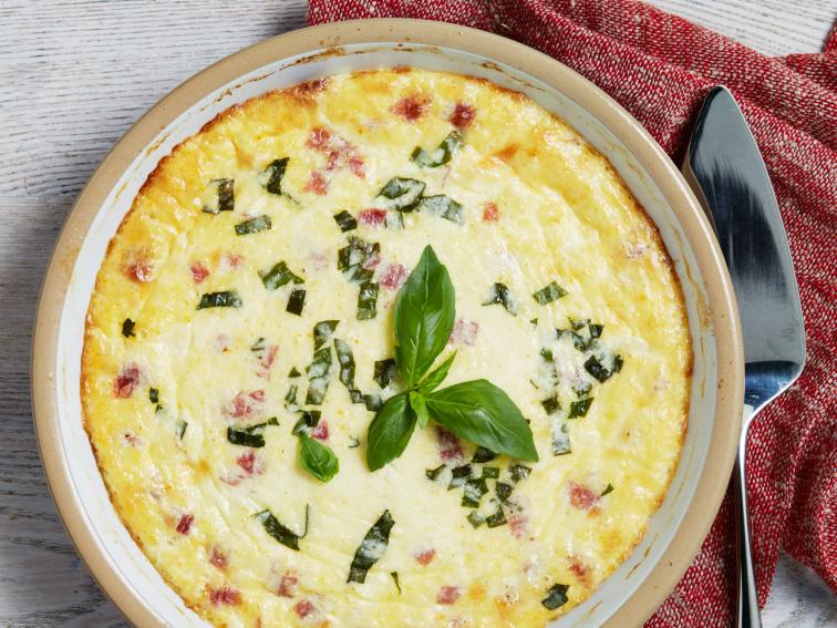 Salami and Provolone Crustless Quiche Recipe Food Network