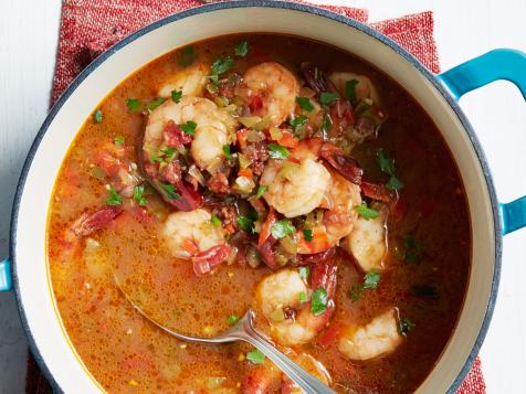 Spicy Shrimp and Sausage Stew
