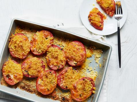 Tomato-Cheddar Gratin