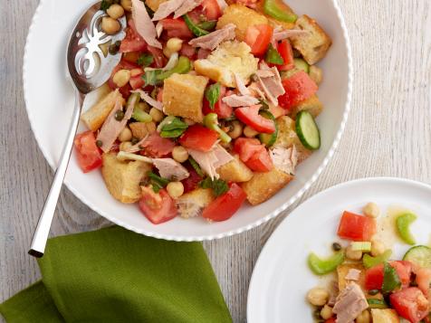 Basil-Tuna Panzanella