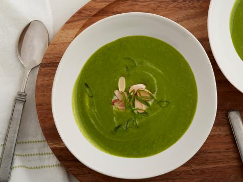 Broccoli, Corn and Coconut Milk Soup