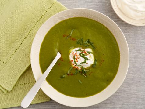 Broccoli and Poblano Soup