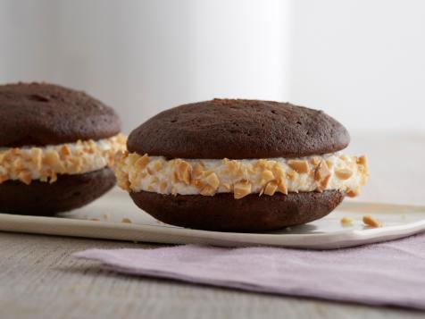 Chocolate Whoopie Pies with Raspberry Buttercream