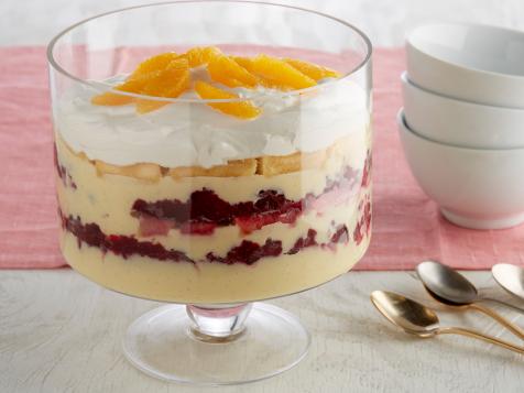 Cranberry-Clementine Trifle