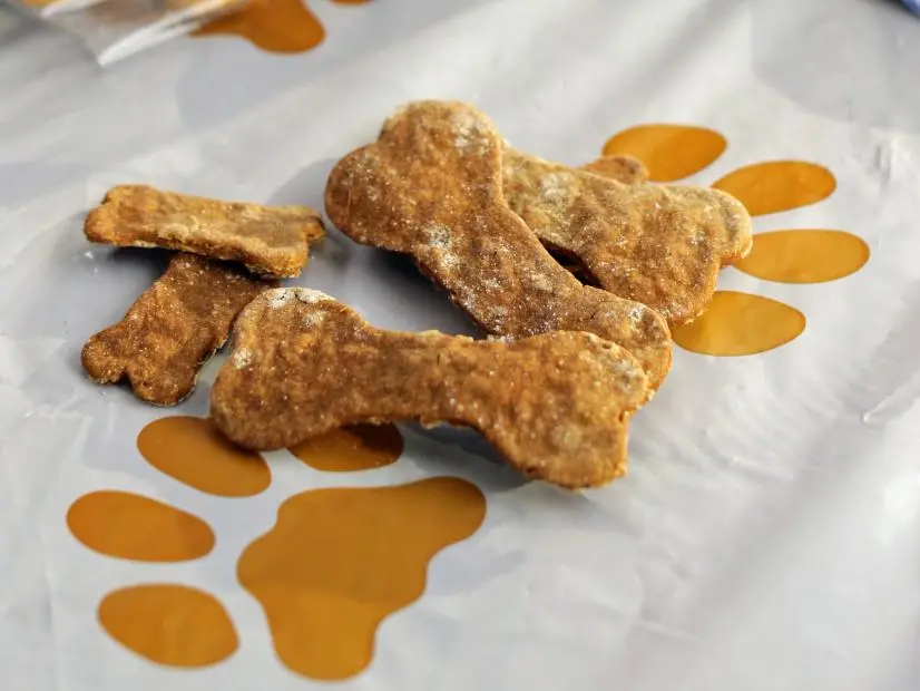 Sweet Potato Dog Treats as seen on Valerie's Home Cooking Happy Birthday Luna episode, season 8.
