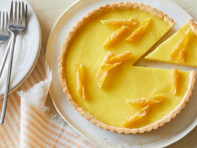 Food Network Kitchen - Meyer Lemon Curd Tart with Candied Citrus Wheels