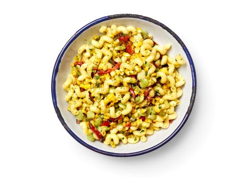 Grilled Succotash Pasta Salad