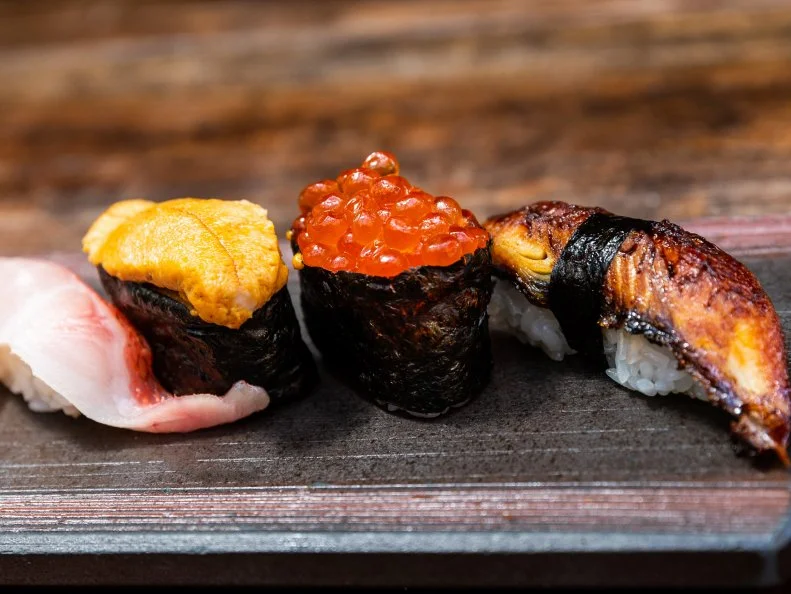 Known for its fresh supply of seafood flown in from Japan, this sushi bar hidden in a River Oaks retail strip offers so much more on its innovative menu than colorful jewels of raw fish. Lunch-goers can be seen huddling over giant bowls of creamy, spicy soy ramen with braised ground pork, topped with a thick layer of chile oil. During dinner service, starting with a complex, full-bodied cold sake and vegan soba salad is the perfect pre-cursor to a 72-hour slow-cooked Texas Kobe beef skewer.
www.katarobata.com