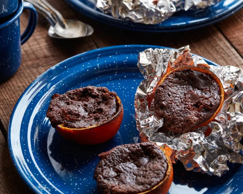 Food Network Kitchen’s Orange Peel Campfire Brownies.