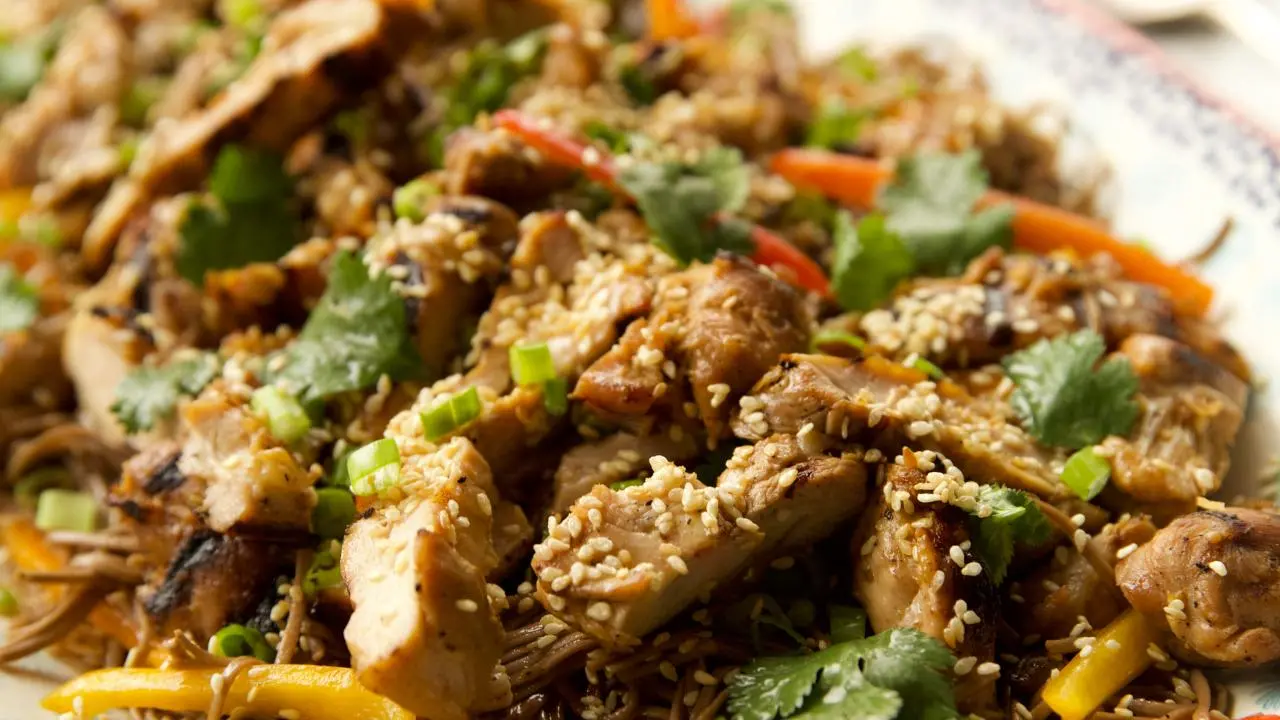 Teriyaki Chicken with Noodles