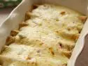 Close-up of White Chicken Enchiladas