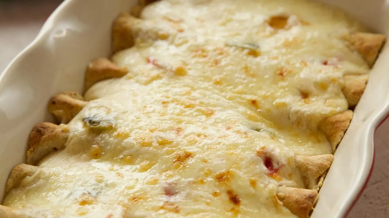 White Chicken Enchiladas