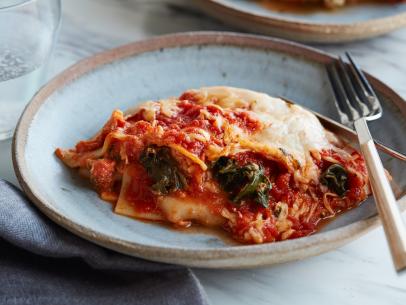 Food Network Kitchen’s Instant Pot Spinach Lasagna.