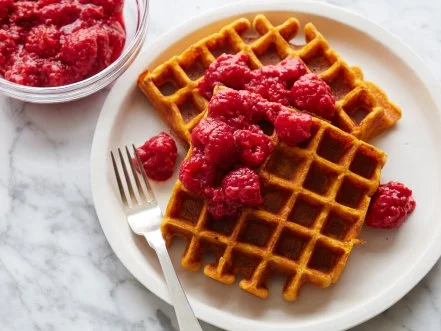 Paleo Pumpkin Waffles