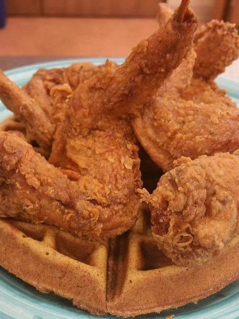 Sweet potatoes have been the name of the game here ever since co-owner Cassandra Thomas dreamed up sweet potato cookies for her husband, Jeffrey, in the early 1990s. These days, the quaint bakery offers much more than cookie, serving pies, pancakes, cornbread and cheesecake all utilizing sweet potatoes. A major draw is their take on chicken and waffles, using sweet potato waffles. You can top it with the traditional fried chicken, a fried turkey chop or even salmon croquettes.