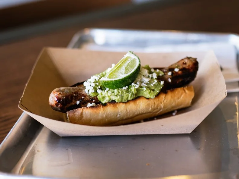 Feast on stellar sausages for a steal at Frankly on Cherokee. The menu changes often, but all the sausages are made in-house from local, high-quality meat. The one constant is the chili verde sausage, a popular option that channels the flavors of New Mexico’s signature stew. Pick up this pork sausage studded with roasted chiles and onions for $9. Part with $4 more to pair it with Belgian-style hand cut fries.