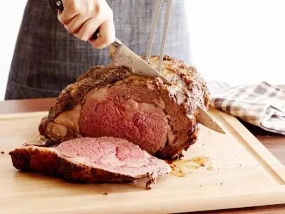 HOW TO COOK A BONELESS PRIME RIB ROASTFood Network KitchensPrime Rib, Garlic, Olive Oil, Salt, Pepper, Herbs