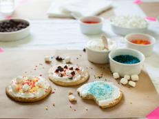 This party concept simplifies the process by limiting all decor to projects that can be made using inexpensive materials, and by basing the party around a cookie-decorating activity, so kids will be well-fed and entertained throughout.