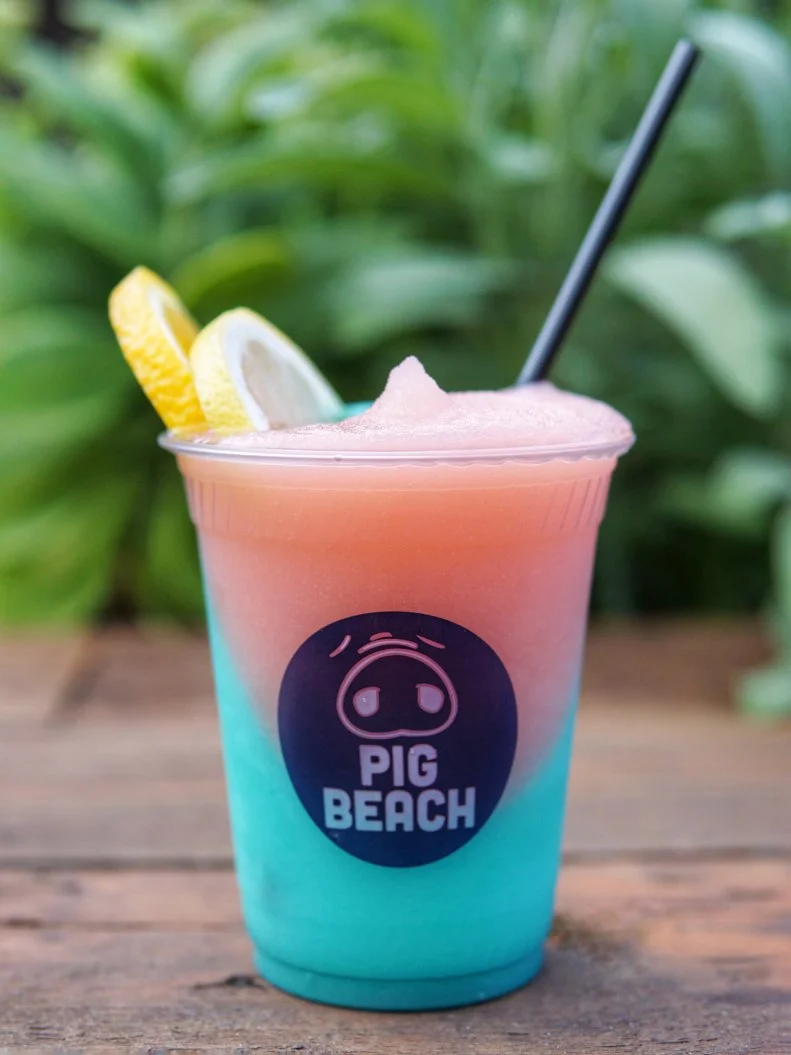When staff at this Brooklyn barbecue joint was trying to come up with ideas for warm-weather libations at the end of winter, they were inspired by cases of the new vintage of rosé that were arriving. This recipe incorporates them, plus all of their favorite flavors of summer. They pour a pink bottle into a slushie machine along with grapefruit vodka, Aperol, grapefruit juice, lemonade and simple syrup, crank it on and chill.