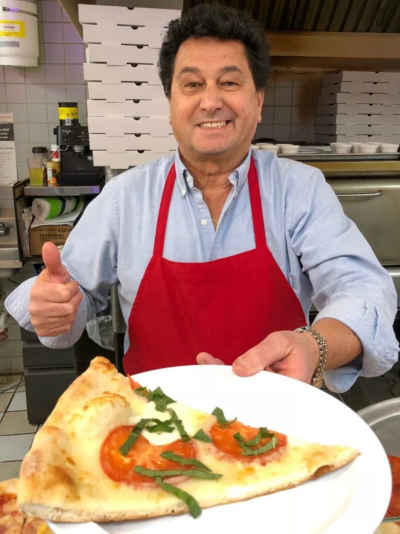 This New York-style pizzeria looks like it has been teleported straight from Brooklyn to Downtown Indy. Founded by Neapolitan immigrant Giorgio Migliaccio in 1990, this no-nonsense shop offers a small but mighty selection of pastas, salads and subs. The real draw, though, is the pizza by the slice. Though Migliaccio's selection includes a couple of stuffed options (meat and vegetarian), the most-popular styles are the simple thin-crust New York Neapolitan and the fluffy Sicilian squares. Both are offered with plain cheese and sauce, as well as a choice of up to three straightforward toppings. For those who donâ  t want to ruminate on ingredient combinations, Migliaccio serves thin-crust slices in ready-to-go options like Margherita, Eggplant and Chicken & Spinach.