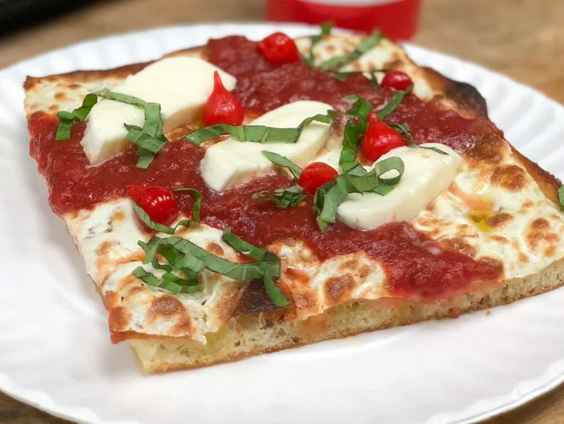 A 12-time World Pizza Champion, Tony Gemignani has mastered the art of the pie. He’s hailed for his classic American, Italian, Sicilian and Neapolitan pizzas, all of which can be sampled by the slice at this casual offshoot of his acclaimed sit-down restaurant Pizza Rock. Slice House offers a number of standout options — among them are the classic square Grandma slice covered in cheese and tomato; the Picante loaded with spicy meat, pepper and Cholula sauce; and the savory Purple Potato accented with bacon, mozzarella, feta, rosemary and a pesto swirl.