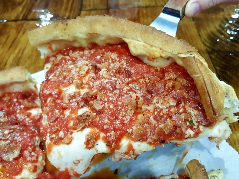 Pizza is a shared passion for the Vizcaino family. Carlos and Carol met while working at a pizza joint in Chicago back in the 1980s. They married, started a family and then relocated to Birmingham with a plan to introduce the Windy City's stuffed pizza to the Magic City. The Vizcainos realized their dream with Tortugas, which has become the go-to pizzeria for decadent slices in Birmingham since opening in 1999. Their hand-tossed pizza is so in demand that the couple's son, Matt, opened a second locale in 2017. Both spots offer thin-crust slices, but if it's an authentic taste of Chicago you're after, opt for stuffed (local Chi-Town transplants say these pies are as close to home as it gets). A popular pick at both places is the carne special, a stuffed slice packed with Italian sausage, pepperoni, Canadian bacon and bacon.