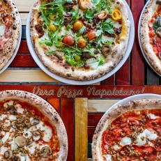 This locally beloved pizza fired its way into locals’ hearts with just 90 seconds and 900 degrees. Also, house-made burrata and a spinach-artichoke dip in a bread bowl named in honor of former Cowboys coach Jimmy Johnson. But mostly, this place is about the pizza. The Neapolitan recipes were envisioned by owner Jay Jerrior, who fell in love with pizza on his honeymoon to Italy (Don't tell his wife!), then trained under master pizzaiolos and started a slice catering business. It was so successful, it launched a brick-and-mortar space in Dallas's hip Deep Ellum neighborhood, eventually expanding to six locations in the Dallas area (plus outposts in Houston, Austin and Fort Worth).