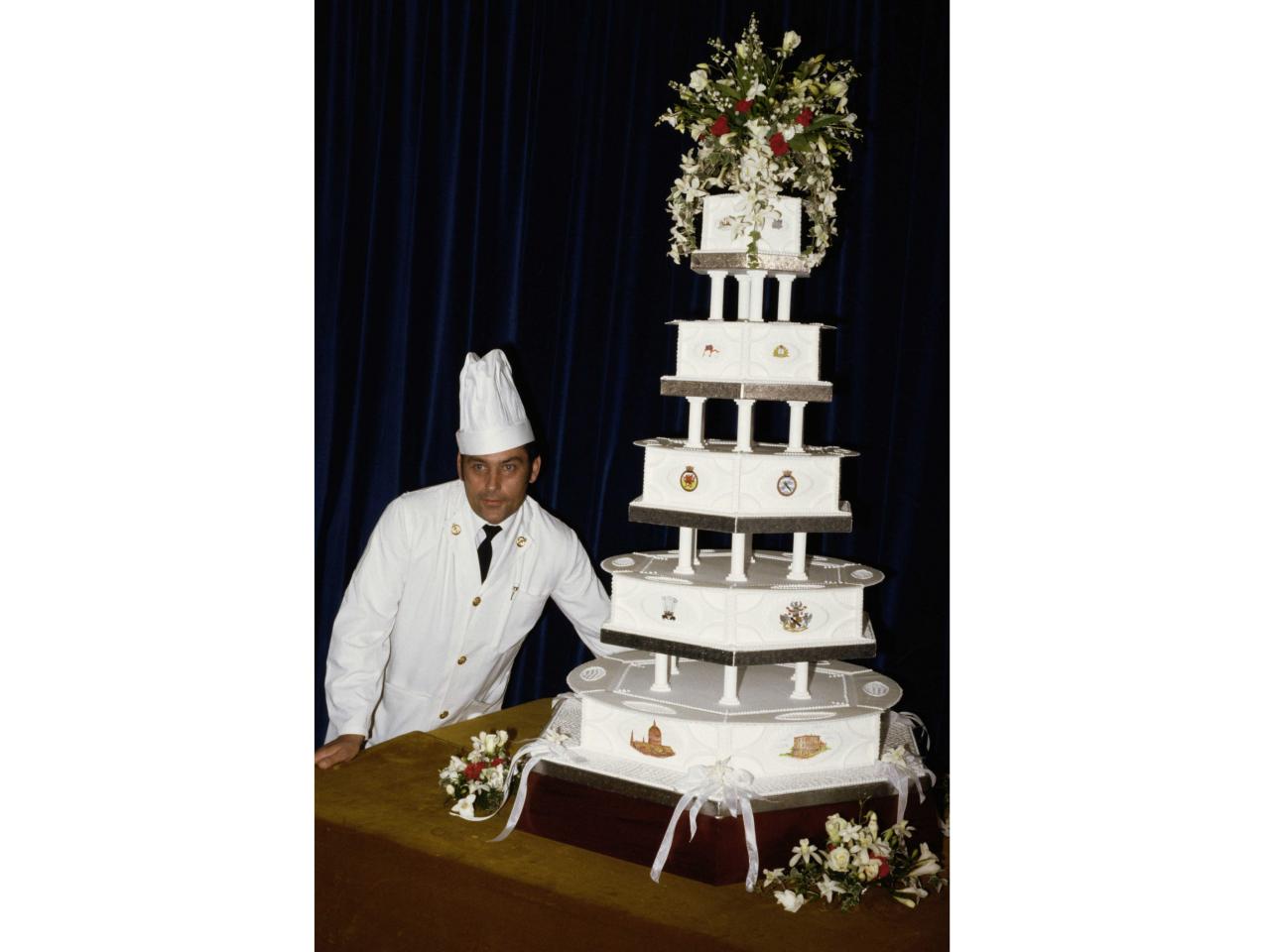 The 'Royal' wedding cake